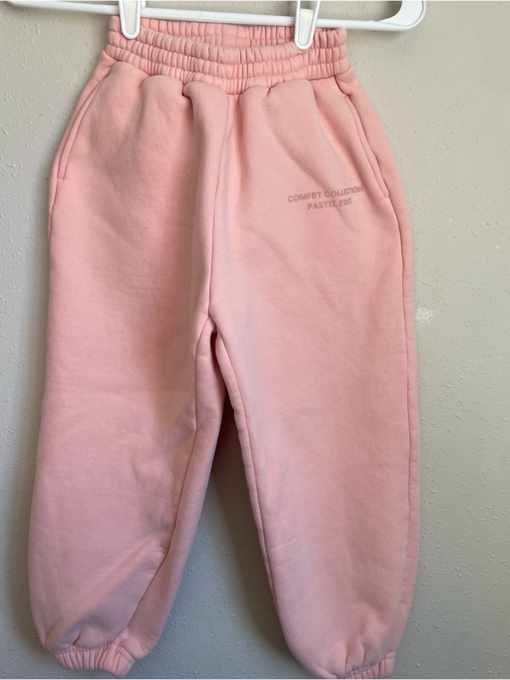 Comfrt Pastel Edit Kids Pink Sweatpants